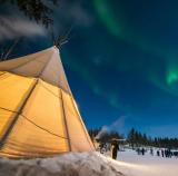 Yellowknife, Canadá, auroras boreales