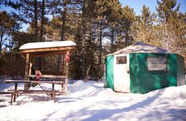 Algonquin Provincial Park Yurts, Ontario