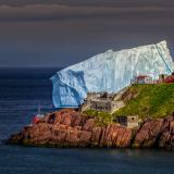 Iceberg lighthouse ocean - Credit Destination Canada