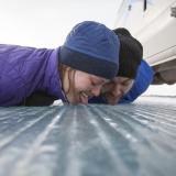 Ice Road in den Northwest Territories